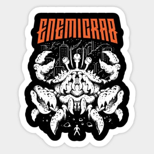 Giant Enemicrab Sticker